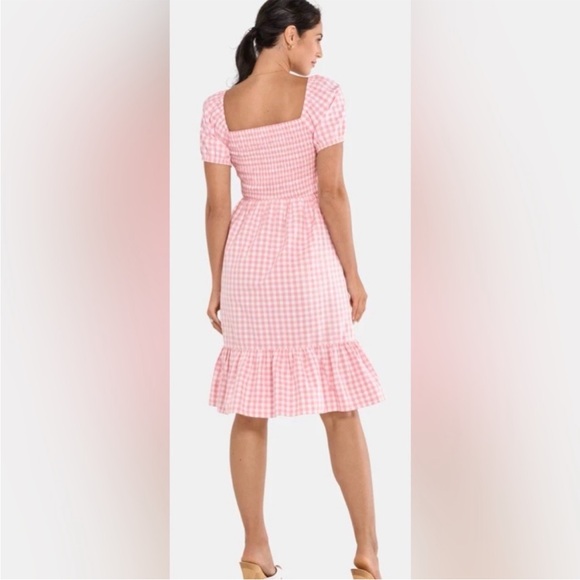 Pink/White gingham dress. Size XL NWOT - Picture 3 of 6